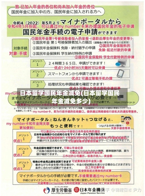 日本留学国民年金减免(日本留学国民年金减免多少)-第2张图片