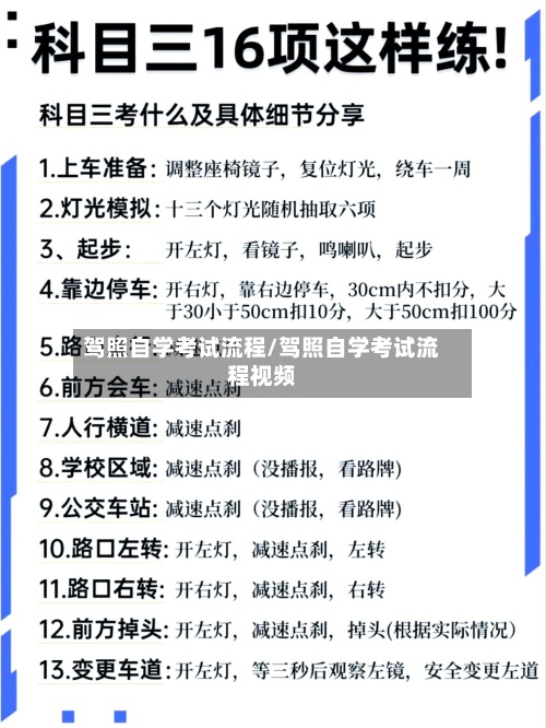 驾照自学考试流程/驾照自学考试流程视频