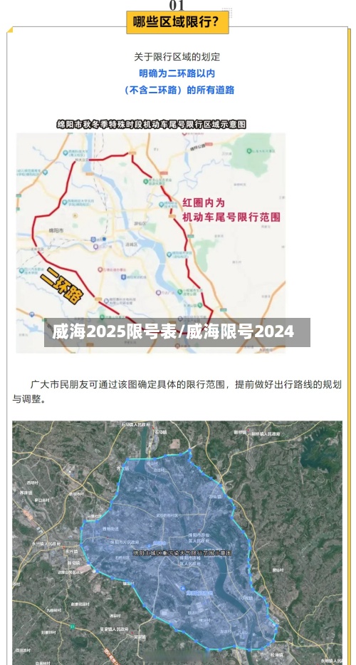 威海2025限号表/威海限号2024