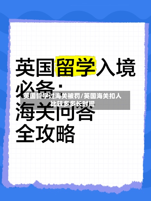 英国留学过海关被罚/英国海关扣人比较多多长时间-第3张图片