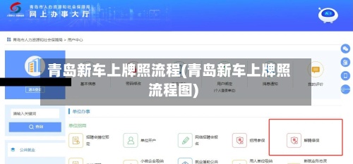 青岛新车上牌照流程(青岛新车上牌照流程图)-第2张图片