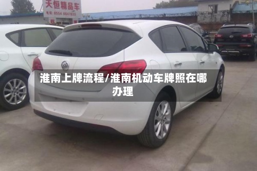 淮南上牌流程/淮南机动车牌照在哪办理-第3张图片