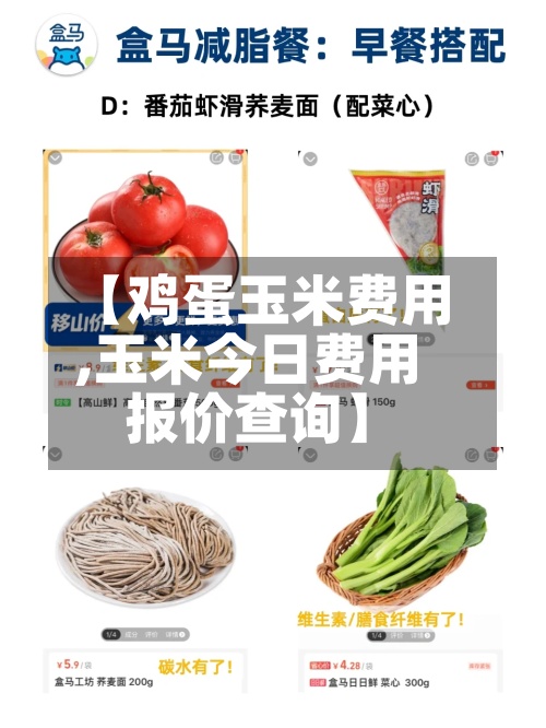 【鸡蛋玉米费用,玉米今日费用报价查询】