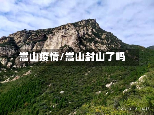 嵩山疫情/嵩山封山了吗-第3张图片