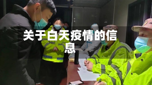 关于白天疫情的信息