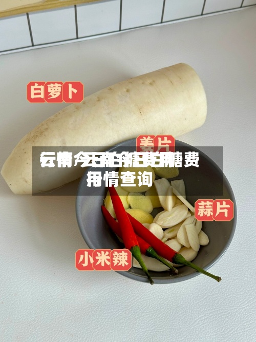 云南今日白糖费用行情/云南今日白糖费用行情查询-第2张图片