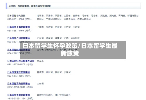 日本留学生怀孕政策/日本留学生最新政策-第2张图片