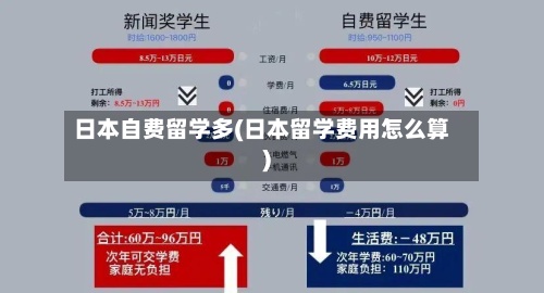 日本自费留学多(日本留学费用怎么算)