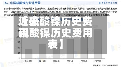 近来【硫酸镍历史费用硫酸镍历史费用表】-第2张图片