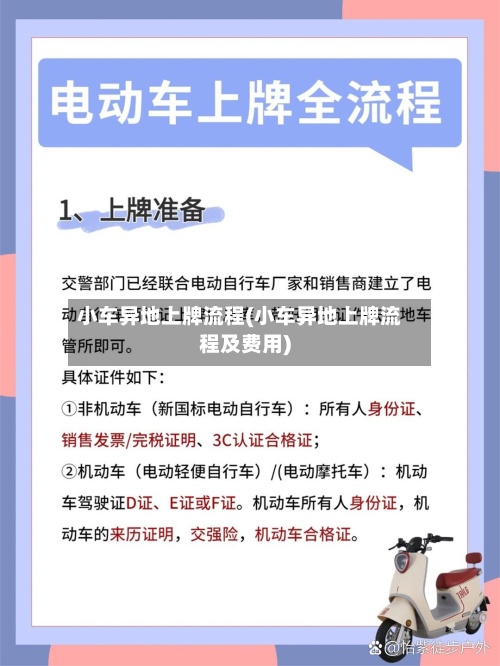 小车异地上牌流程(小车异地上牌流程及费用)-第2张图片