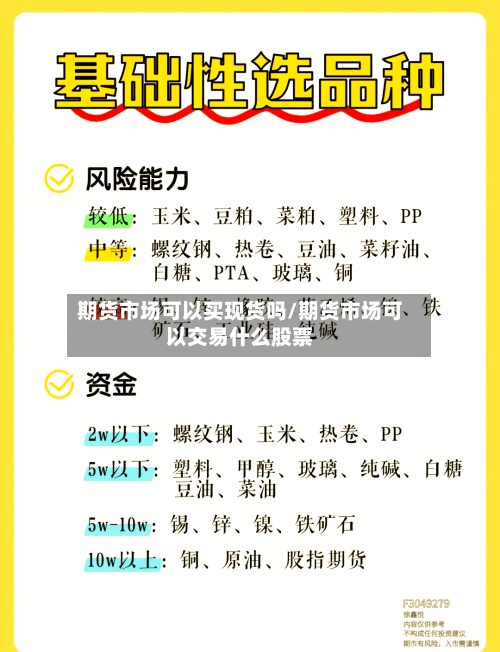 期货市场可以买现货吗/期货市场可以交易什么股票-第3张图片