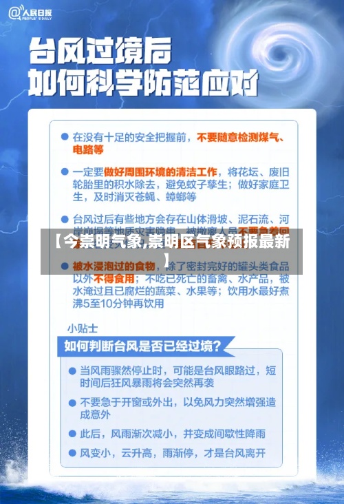 【今崇明气象,崇明区气象预报最新】-第2张图片