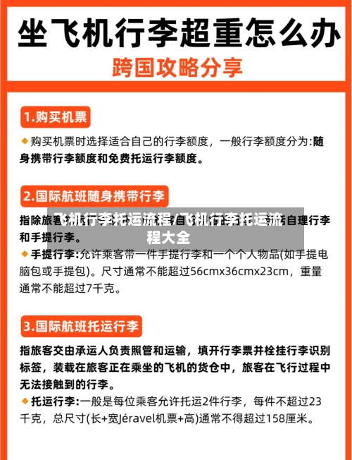 飞机行李托运流程/飞机行李托运流程大全