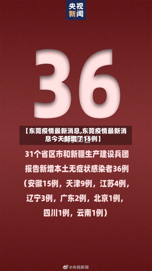 【东莞疫情最新消息,东莞疫情最新消息今天新增了15例】-第2张图片