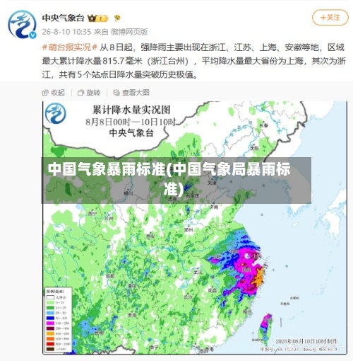 中国气象暴雨标准(中国气象局暴雨标准)-第2张图片