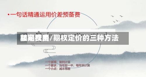 敲定费用
和期权费/期权定价的三种方法-第2张图片
