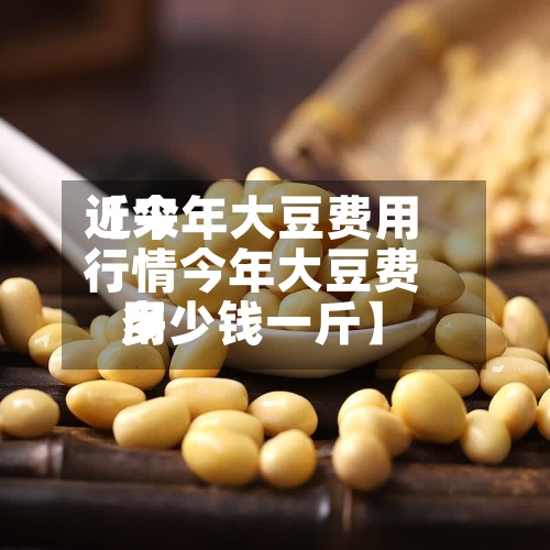 近来【今年大豆费用行情今年大豆费用多少钱一斤】