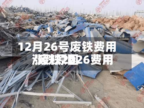 12月26号废铁费用
/废铁2026费用
涨跌原因-第2张图片