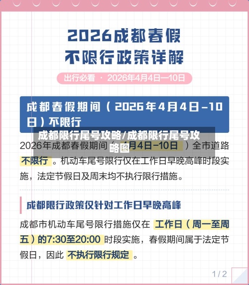 成都限行尾号攻略/成都限行尾号攻略图-第2张图片