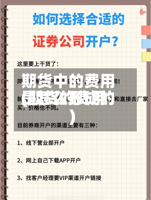 期货中的费用(期货的费用是怎么形成的)-第2张图片