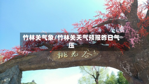 竹林关气象/竹林关天气预报昨日气压-第3张图片