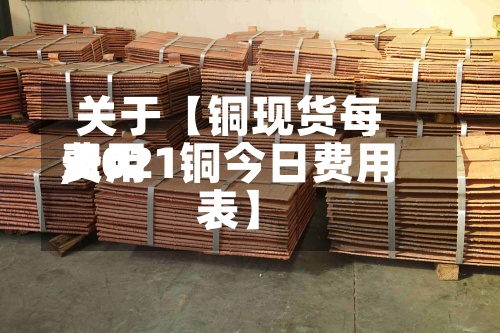 关于【铜现货每天费用,2021铜今日费用表】