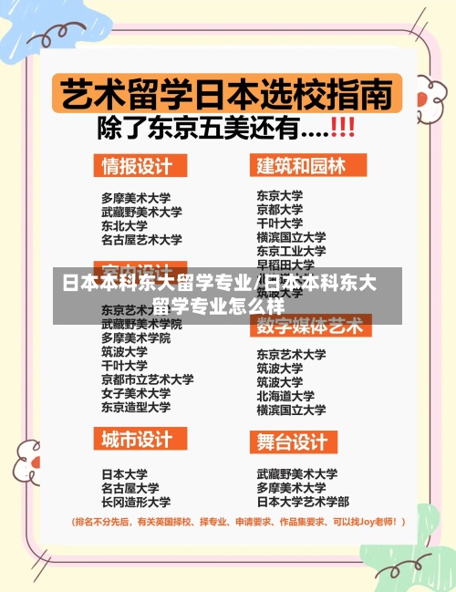 日本本科东大留学专业/日本本科东大留学专业怎么样