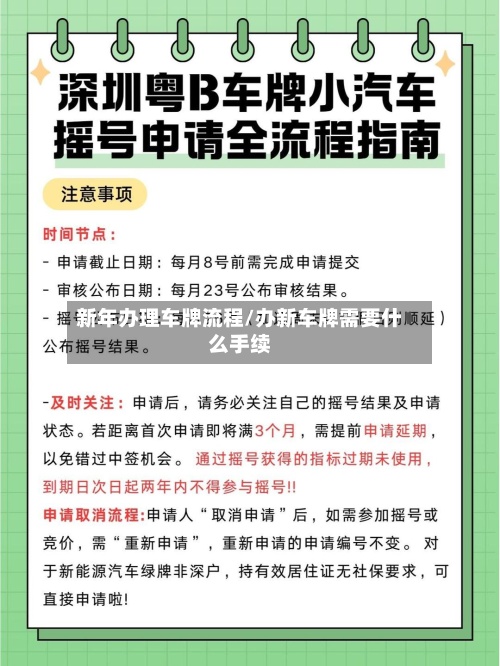 新年办理车牌流程/办新车牌需要什么手续