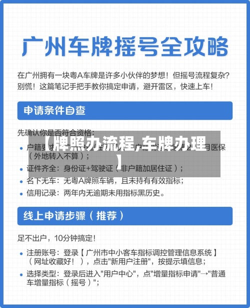 【牌照办流程,车牌办理】