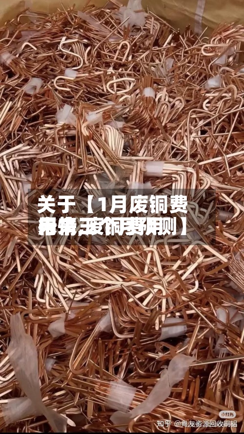 关于【1月废铜费用
行情,废铜费用
未来三个月预测】-第2张图片