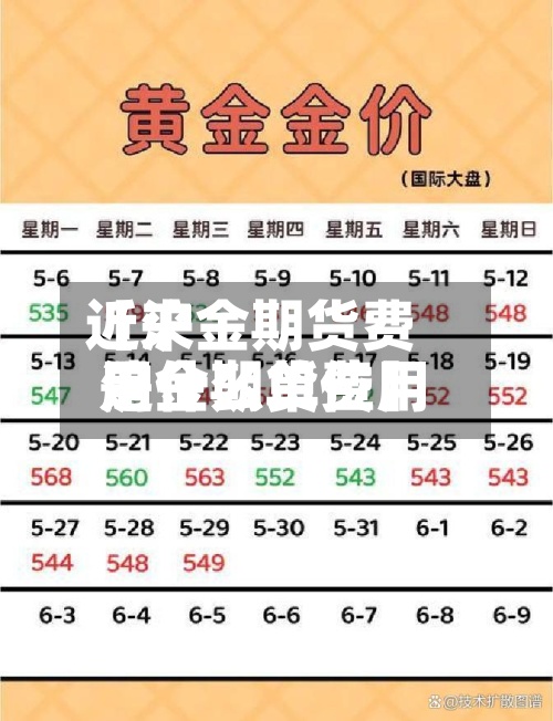 近来【沪金期货费用沪金期货费用是什么单位】-第3张图片