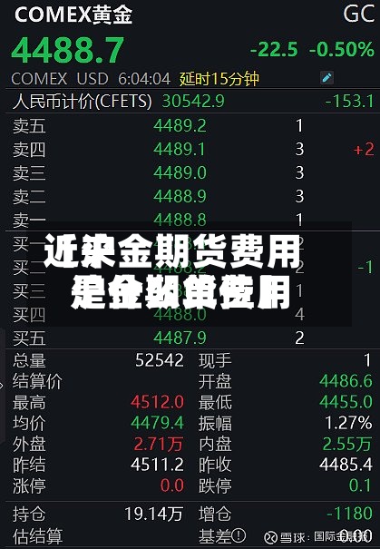 近来【沪金期货费用沪金期货费用是什么单位】-第2张图片