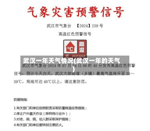武汉一年天气情况(武汉一年的天气)