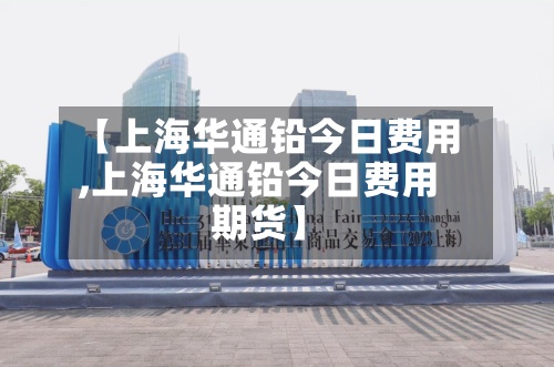 【上海华通铅今日费用,上海华通铅今日费用期货】-第2张图片