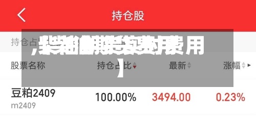【柴油期货费用
,柴油期货实时费用
】-第3张图片