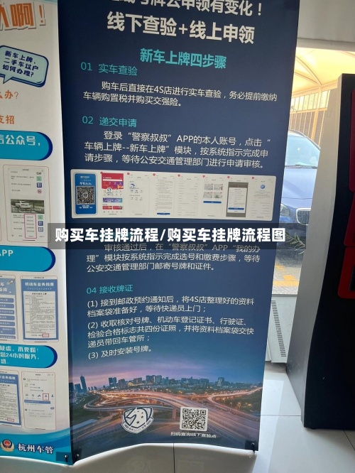 购买车挂牌流程/购买车挂牌流程图