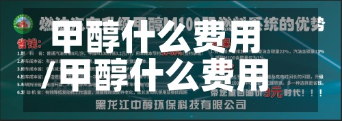 甲醇什么费用/甲醇什么费用是正常的-第2张图片