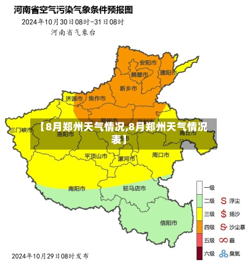 【8月郑州天气情况,8月郑州天气情况表】