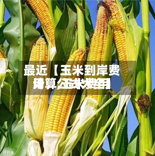 最近【玉米到岸费用计算,玉米费用计算公式大全】