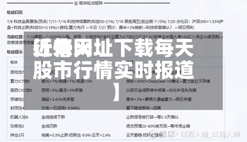 近来【每天行情网址下载每天股市行情实时报道】-第2张图片