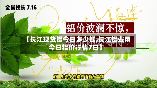 【长江现货铝今日多少钱,长江铝费用
今日铝价行情7日】-第2张图片