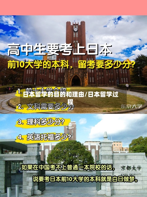 日本留学的目的和理由/日本留学过程-第2张图片