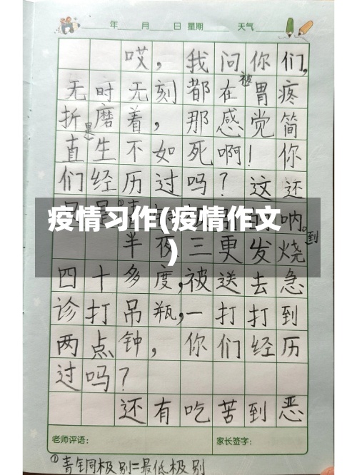 疫情习作(疫情作文)