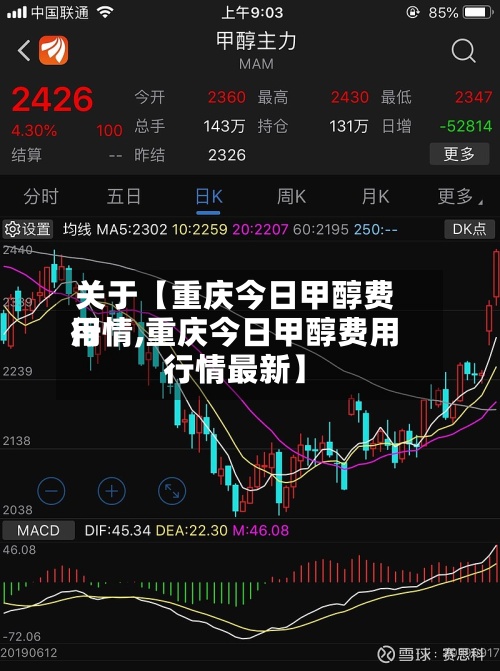 关于【重庆今日甲醇费用
行情,重庆今日甲醇费用
行情最新】-第3张图片