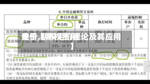 关于【期权费用定价,期权定价理论及其应用】-第3张图片