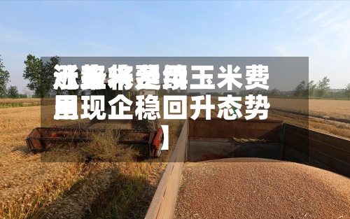 近来
【玉米费用
涨势将延续玉米费用
呈现企稳回升态势】-第3张图片