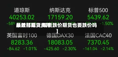 最近【现货费用暴跌那期货,现货跌价期货也要跌价吗】