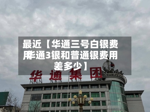 最近【华通三号白银费用,华通3银和普通银费用差多少】