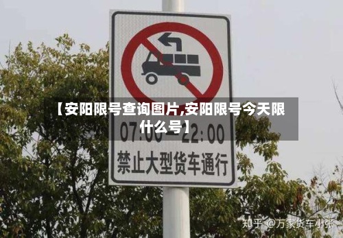 【安阳限号查询图片,安阳限号今天限什么号】
