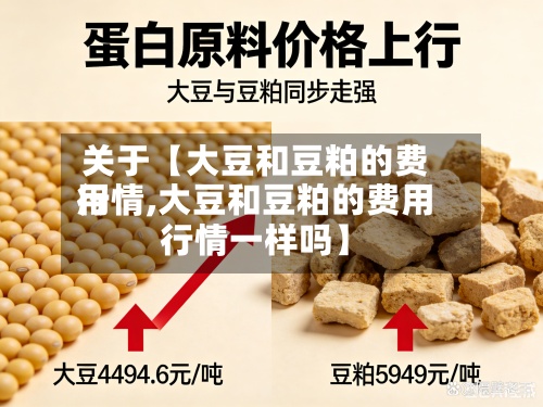 关于【大豆和豆粕的费用行情,大豆和豆粕的费用行情一样吗】